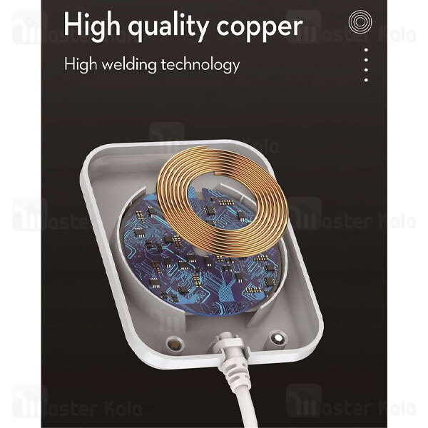 چند راهی برق و شارژر وایرلس الدینیو LDNIO SCW5354 دارای 3 پورت